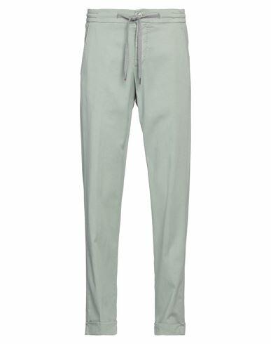 Marco Pescarolo Man Pants Sage green Lyocell, Cotton, Elastane Cover