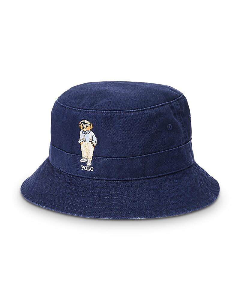 Polo Ralph Lauren Cotton Twill Polo Bear Embroidered Bucket Hat Cover