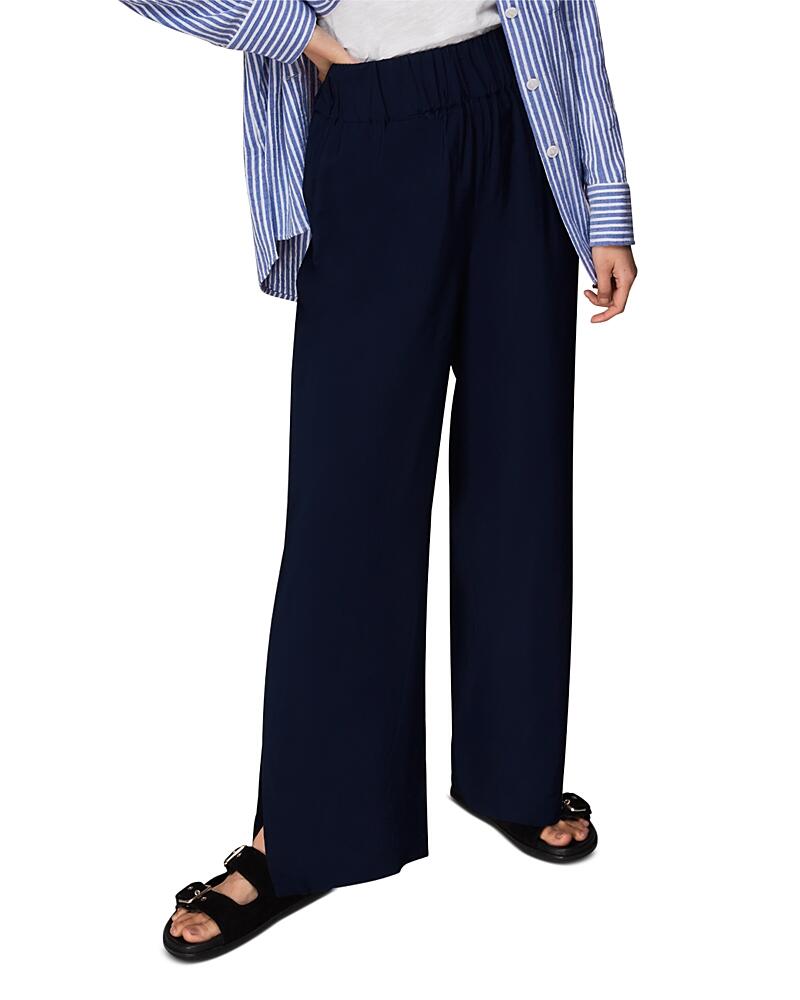 Whistles Nicola Pull On Wide Leg Pants Cover