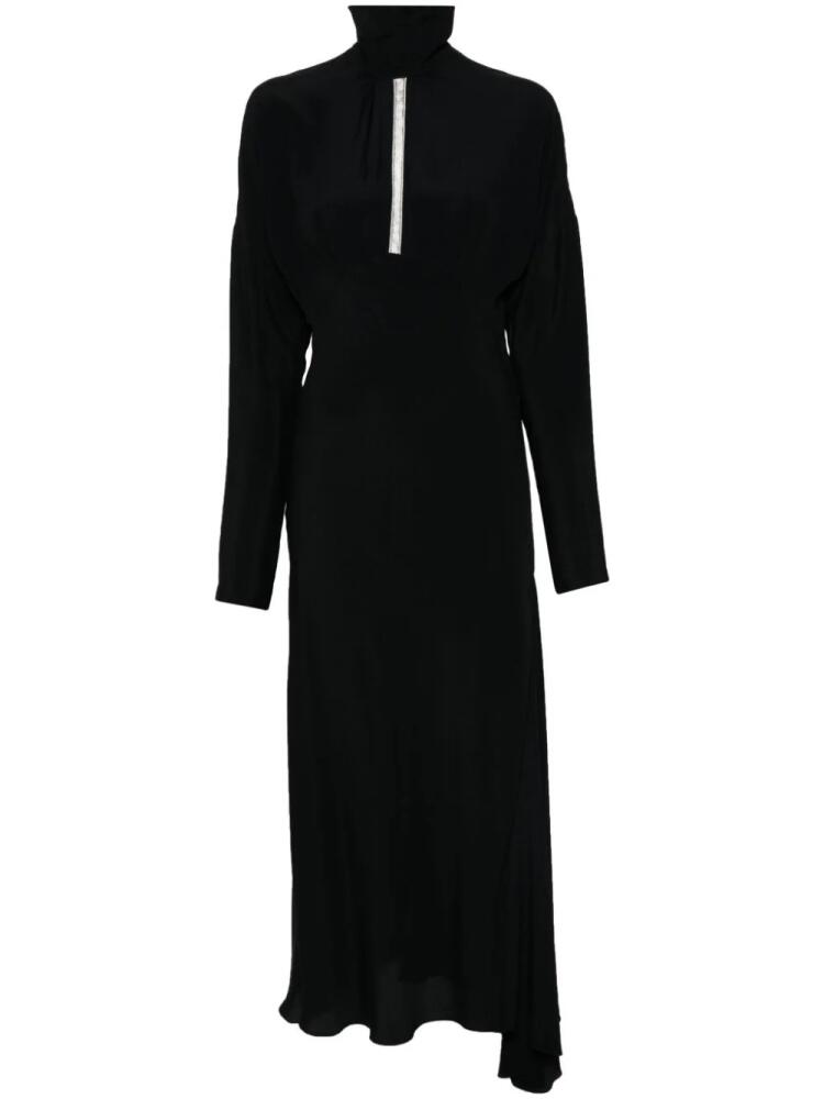 Nº21 lace-trim maxi dress - Black Cover