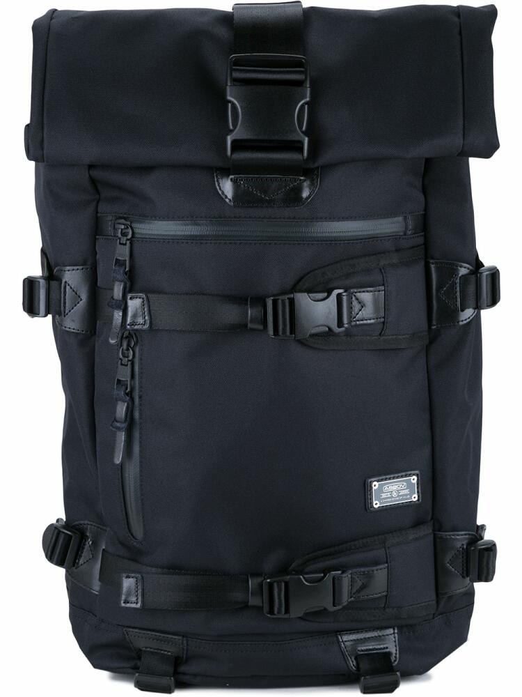 As2ov Cordura Dobby 305D roll top bag - Black Cover