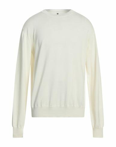 Oamc Man Sweater Cream Wool, Cotton Cover