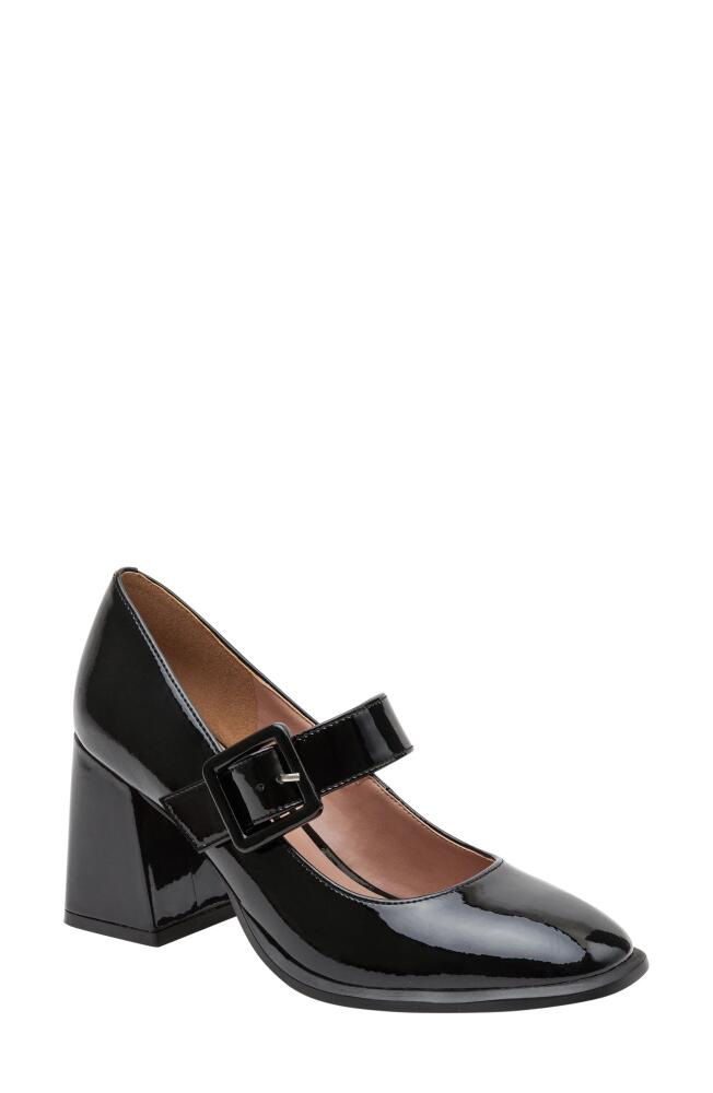 Linea Paolo Belle Mary Jane Pump in Black Cover