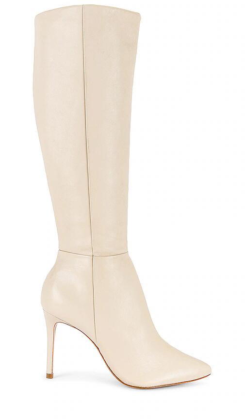 Schutz Mikki Up Boot in Ivory Cover