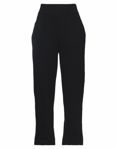 Jijil Woman Pants Black Cotton, Elastane Cover