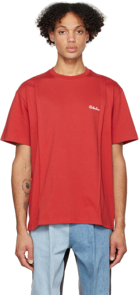 ADER error Red Fluic T-Shirt Cover