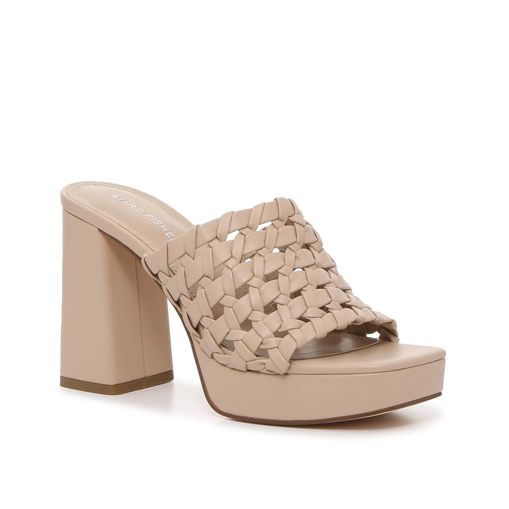 Marc Fisher Gervasi Platform Sandal | Women's | Taupe Cover