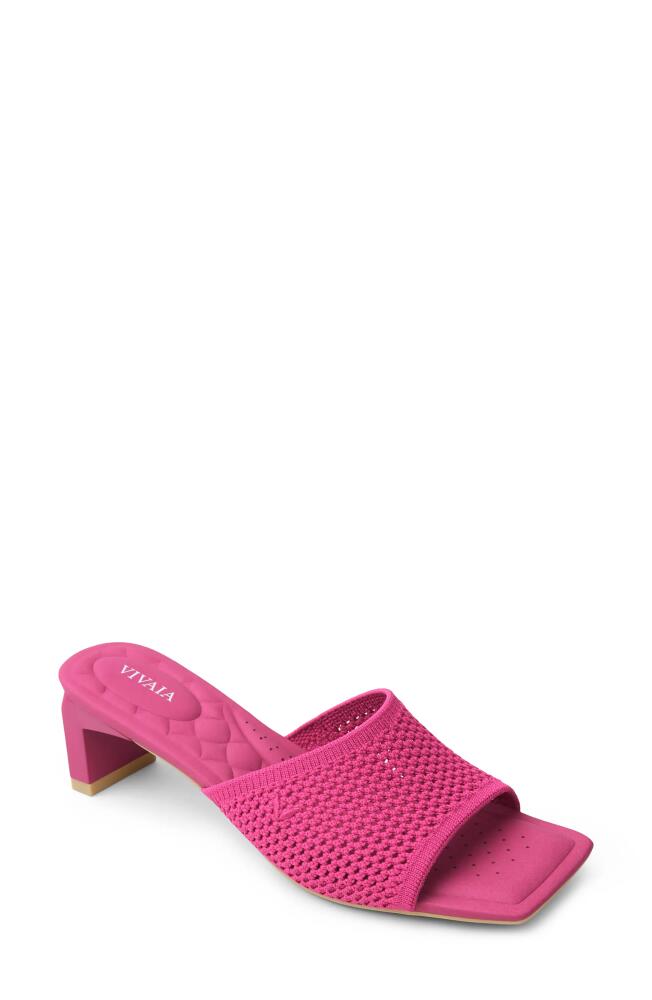 VIVAIA Juliet Pro Slide Sandal in Pitaya Mesh Cover