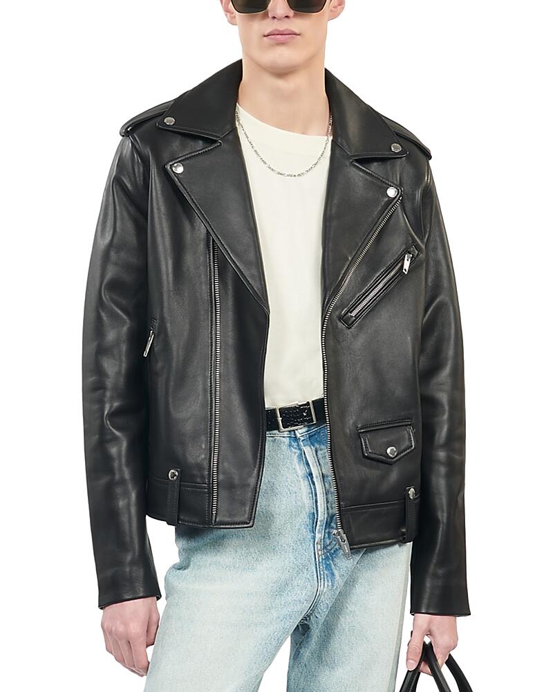 The Kooples Leather Biker Jacket Cover