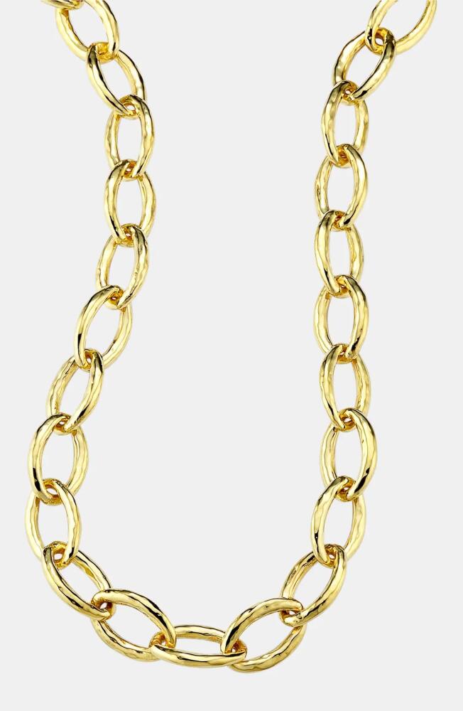 Ippolita Glamazon - Bastille 18K Gold Link Necklace in Yellow Gold Cover