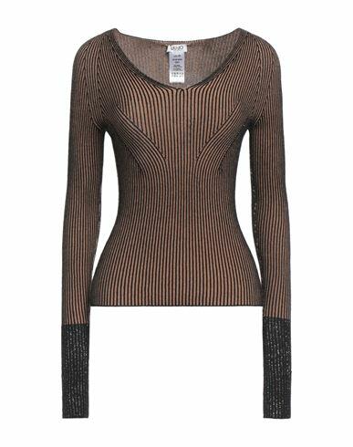 Liu •jo Woman Sweater Black Viscose, Polyester Cover