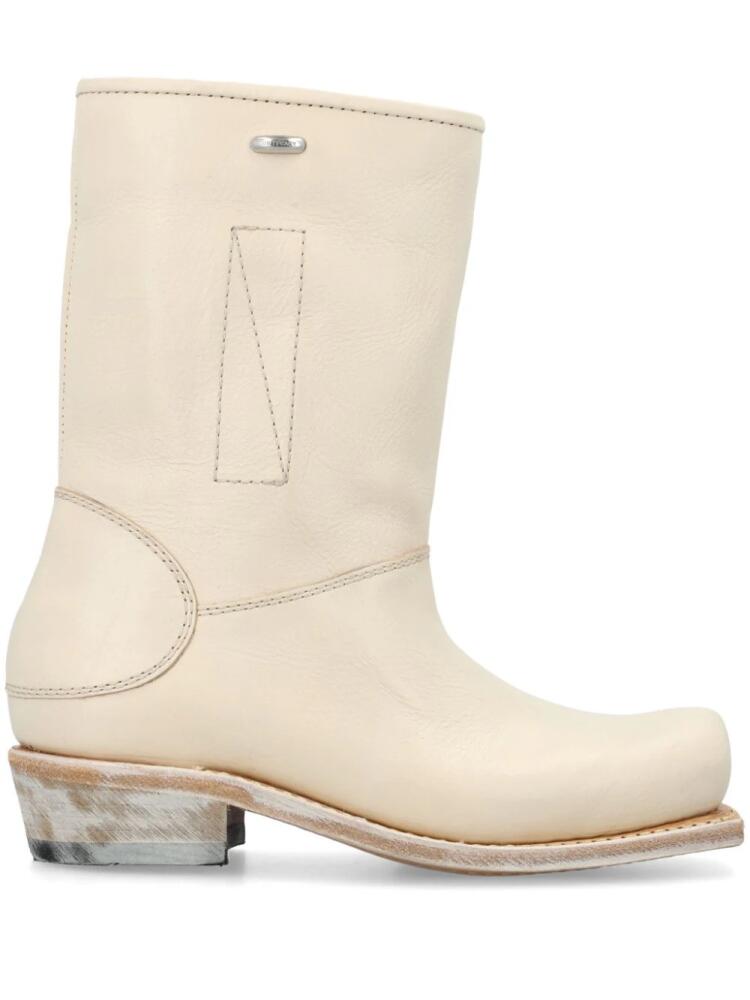 OUR LEGACY Gear leather boots - Neutrals Cover