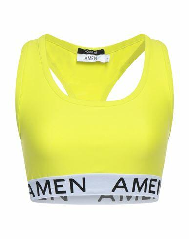 Amen Woman Top Yellow Polyamide, Elastane Cover