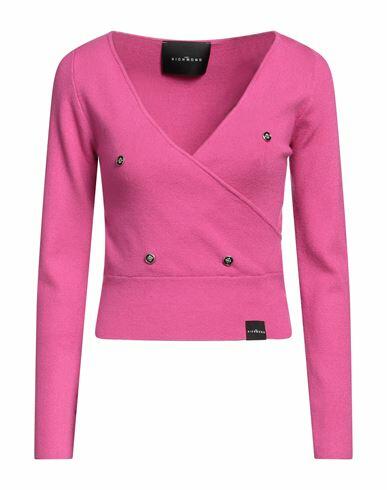 John Richmond Woman Sweater Fuchsia Viscose, Polyester, Nylon Cover