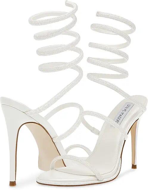 Steve Madden Exotica Heeled Sandal (Pearl) Women's Shoes Cover