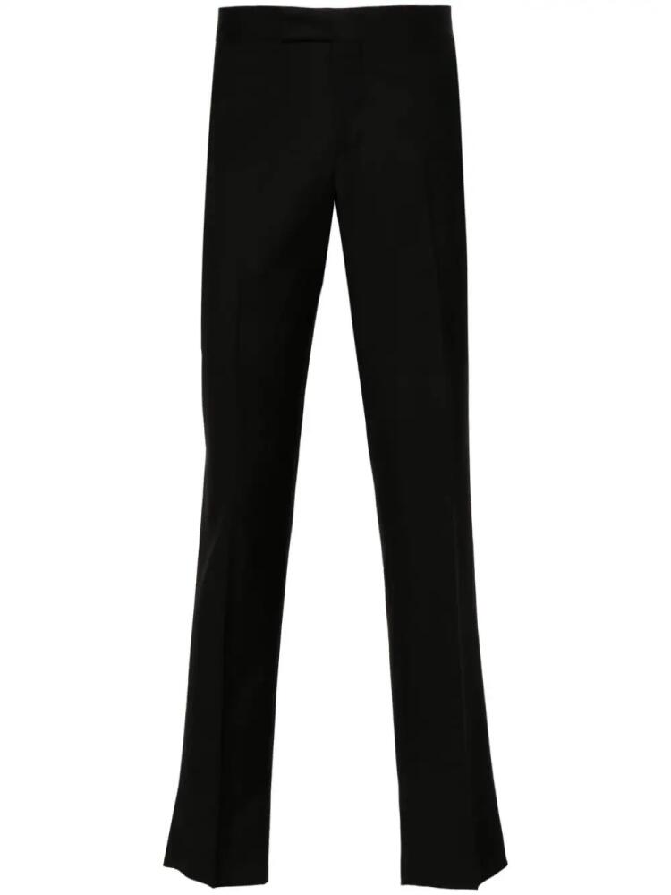 Lardini wool tapered trousers - Black Cover