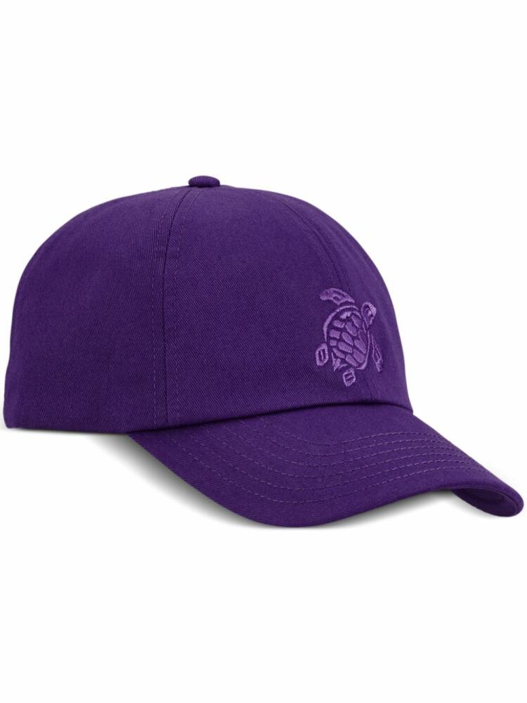 Vilebrequin Capsun cotton baseball cap - Purple Cover