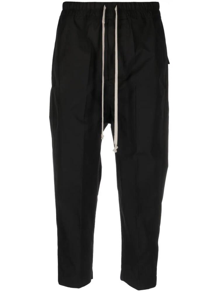 Rick Owens cropped tapered trousers - Black Cover