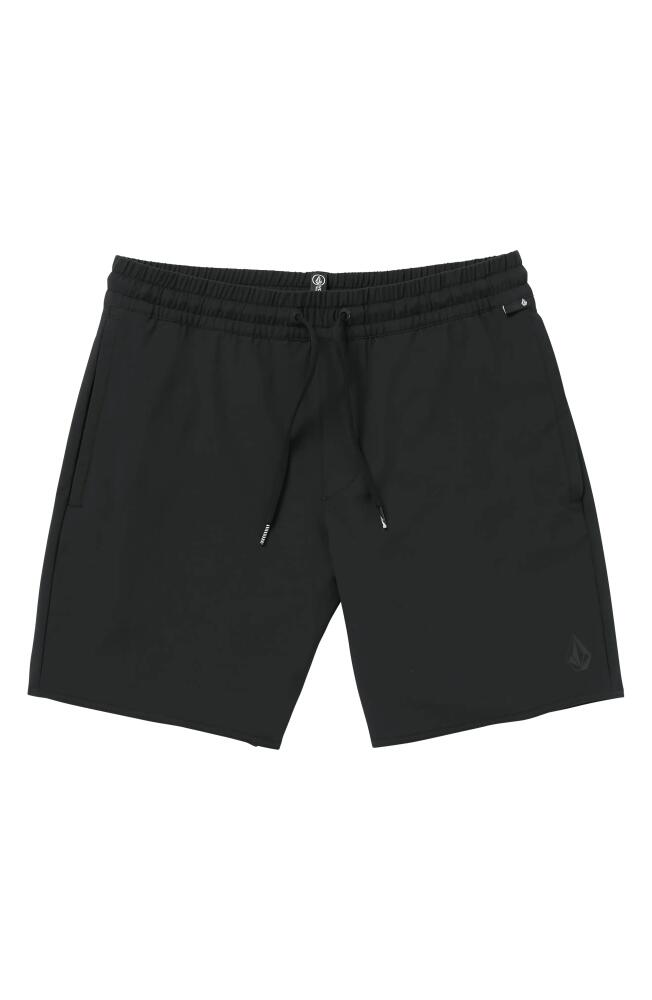 Volcom Nomoly Hybrid Shorts in Black Cover