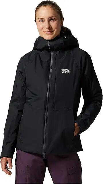 Mountain Hardwear FireFall/2 Jacket (Black) Women's Clothing Cover