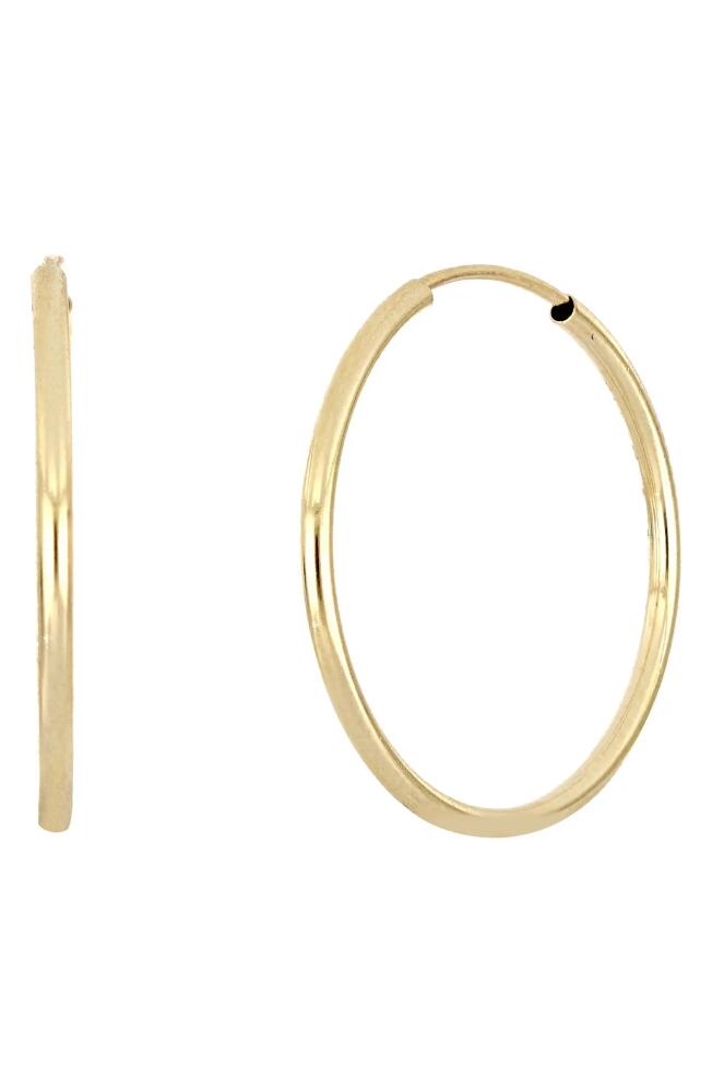 Bony Levy 14K Gold Eternity Hoops in 14Ky Cover