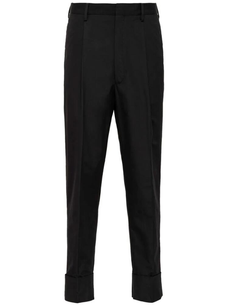 Prada tailored cotton trousers - Black Cover