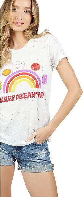 Lauren Moshi Bess Keep Dreaming Tee (Milk) Women's T Shirt Cover