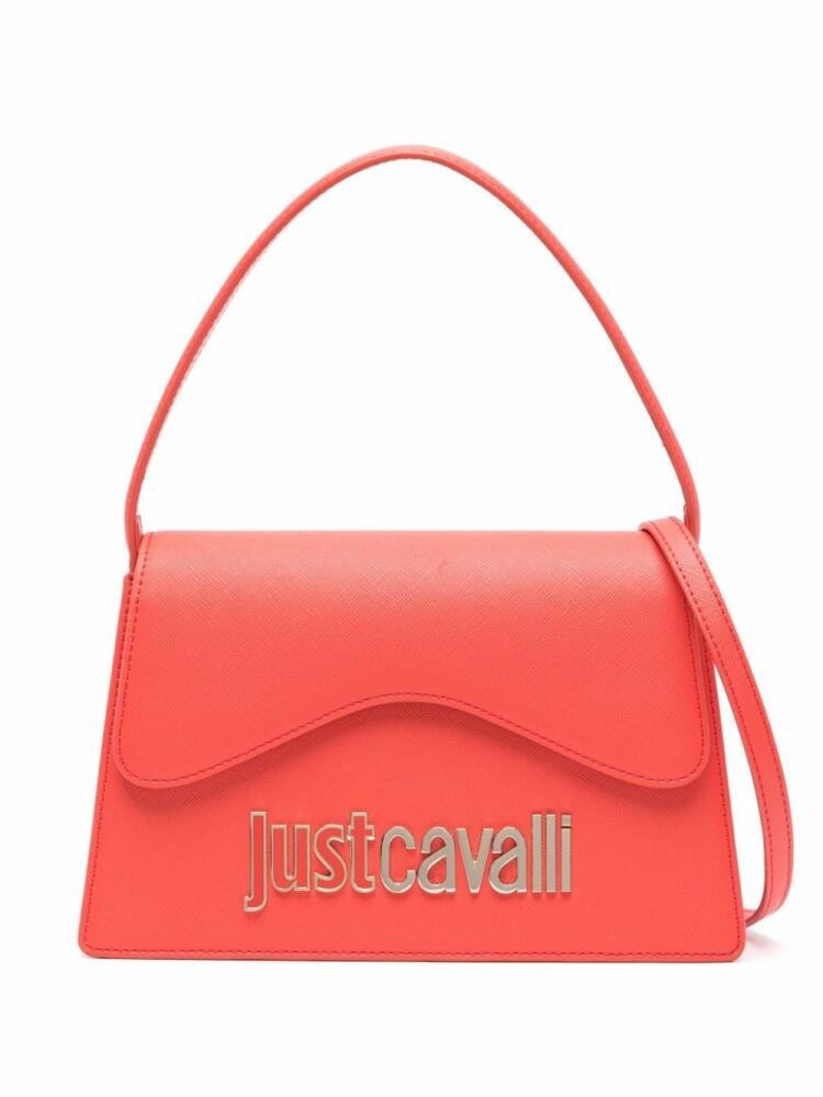 Just Cavalli Range logo-plaque textured tote bag Cover