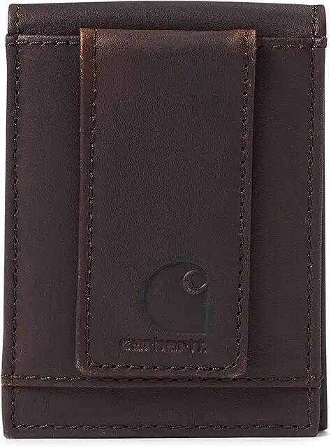 Carhartt Oil Tan Leather Front Pocket Wallet (Brown) Wallet Handbags Cover