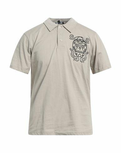 Bolongaro Trevor Man Polo shirt Khaki Cotton, Polyester Cover