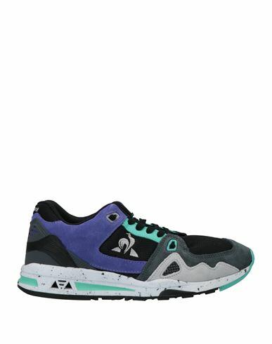 Le Coq Sportif Man Sneakers Purple Soft Leather, Textile fibers Cover