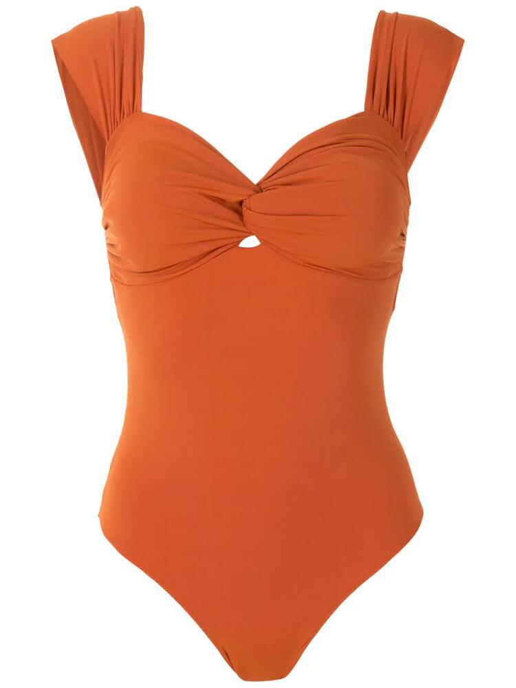 Clube Bossa Margareta ruched details one-piece - Orange Cover