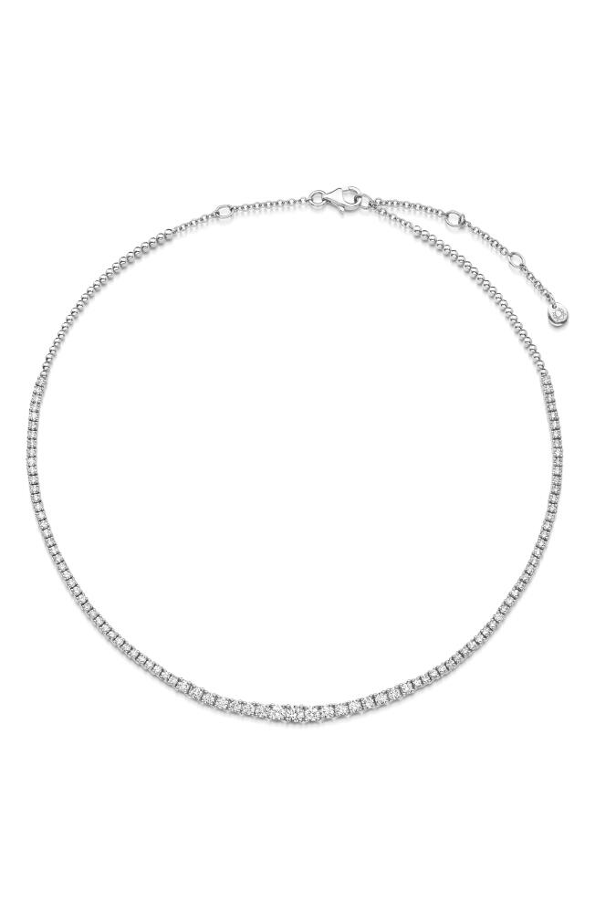 Sara Weinstock Isadora Diamond Eternity Choker in White Gold Cover