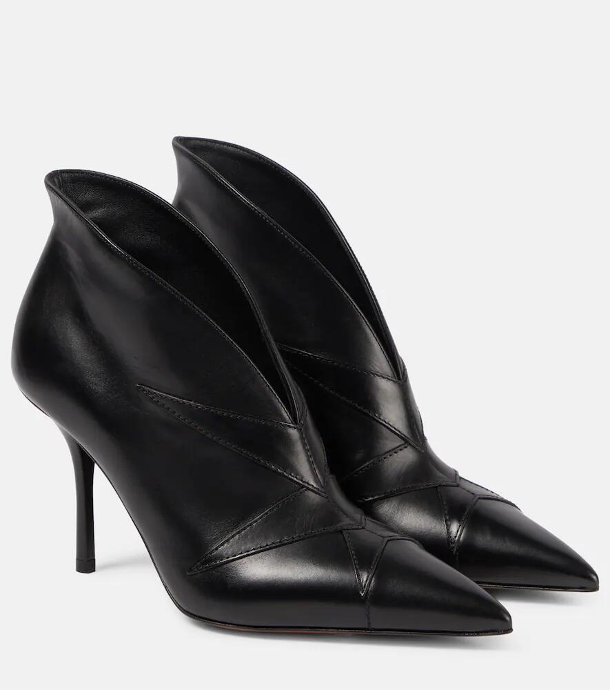 Alaïa Leather ankle boots Cover