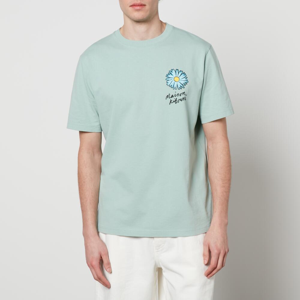 Maison Kitsuné Floating Flower Cotton T-Shirt Cover