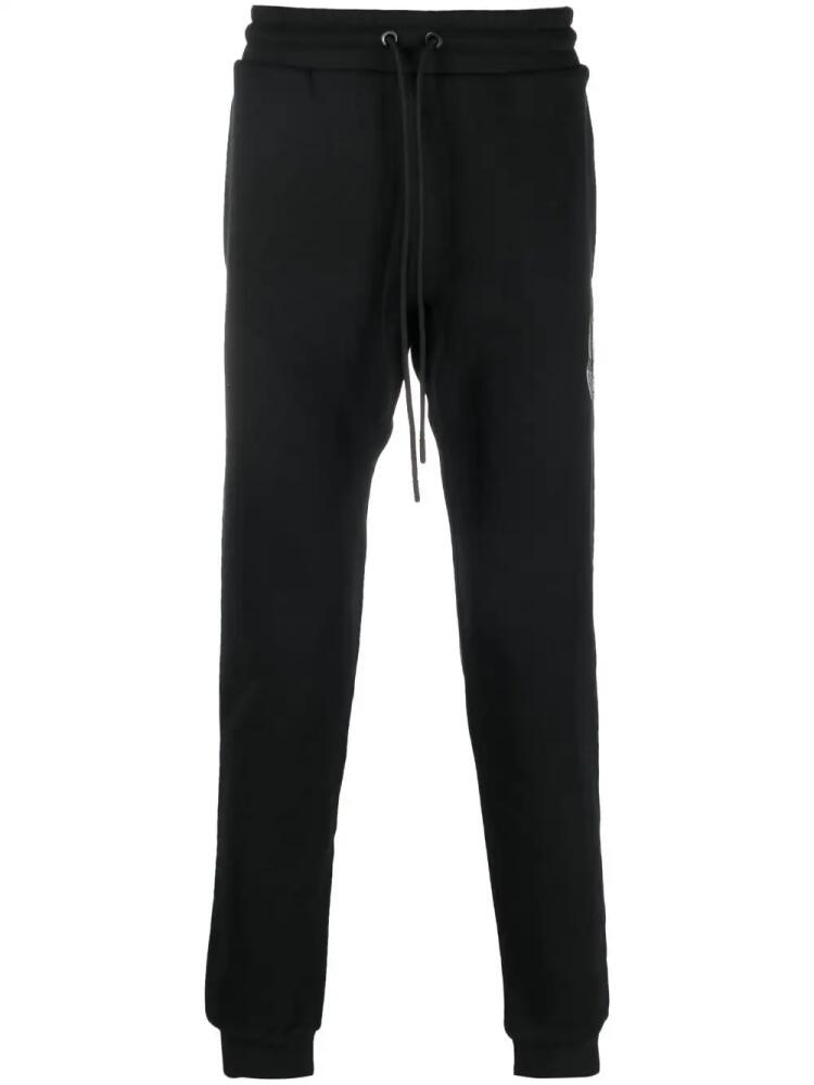 Moncler logo-patch track pants - Black Cover