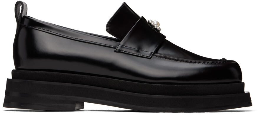 Simone Rocha Black Heart Toe Platform Loafers Cover