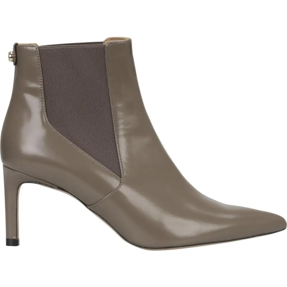 BOSS Janet Pointed Toe Chelsea Boot in Medium Brown Cover