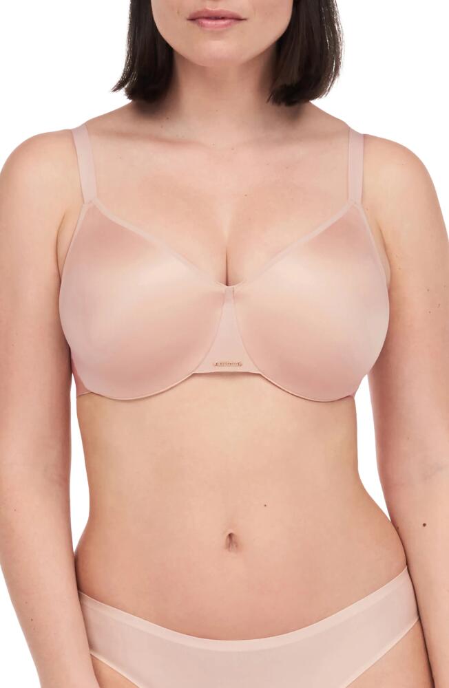 Chantelle Lingerie Bare Essential Underwire Seamless Minimizer Bra in Rose Cover