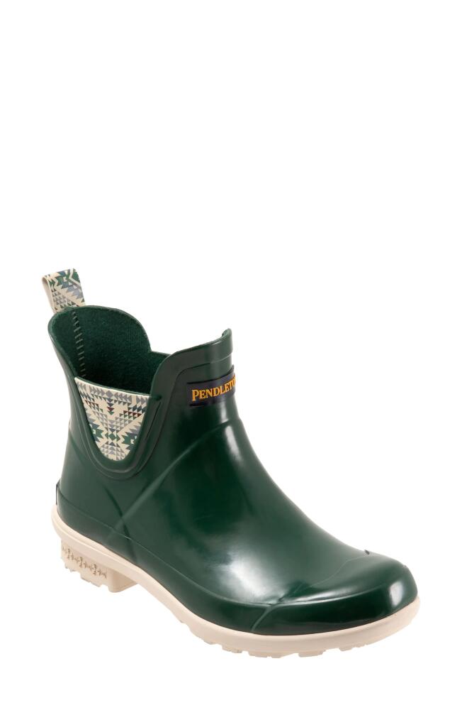 Pendleton Smith Rock Waterproof Wool-Lined Chelsea Boot in Green Cover