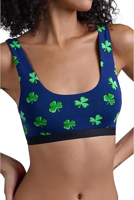 MeUndies U-Neck Bralette (Shamrock On) Women's Bra Cover