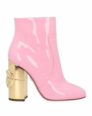 Dolce & gabbana Woman Ankle boots Pink Calfskin Cover