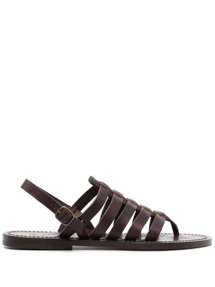 K. Jacques Homère leather sandals - Brown Cover