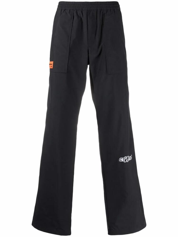 Heron Preston СТИЛЬ-print track pants - Black Cover