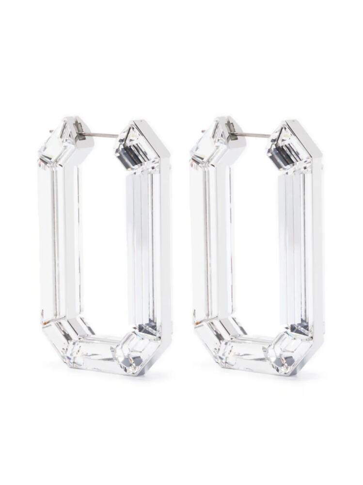 Swarovski Lucent polished-finish earrings - Silver Cover