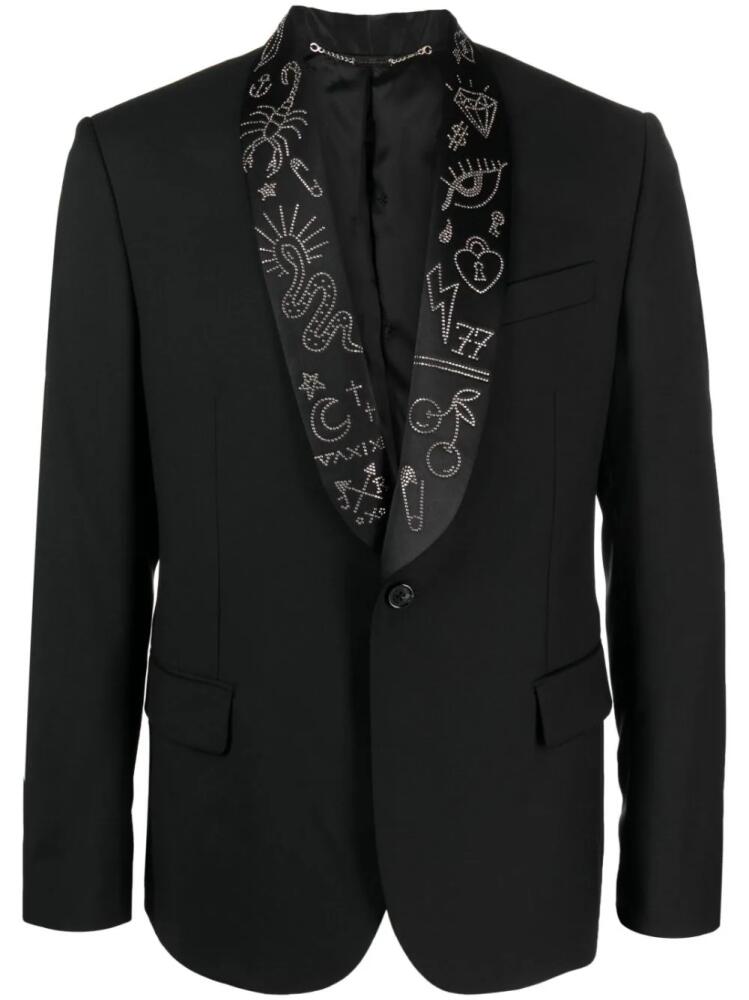 John Richmond Rotrol virgin-wool blazer - Black Cover