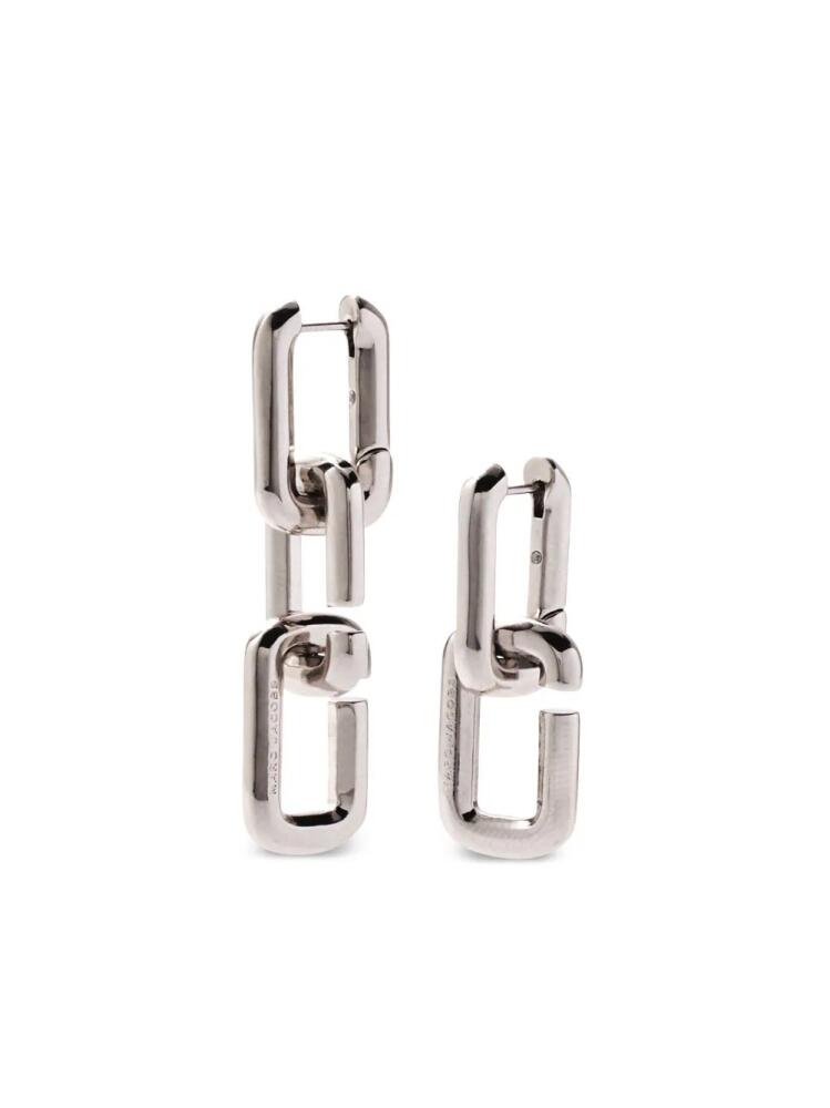 Marc Jacobs The J Marc chain-link earrings - Silver Cover