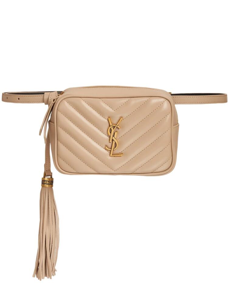 SAINT LAURENT Lou Leather Belt Bag Cover