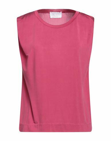 Daniele Fiesoli Woman T-shirt Garnet Cupro, Elastane Cover