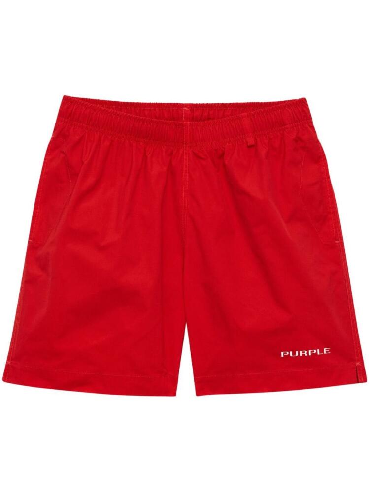 Purple Brand Wordmark All Around Shorts 'Red' "Red" Cover